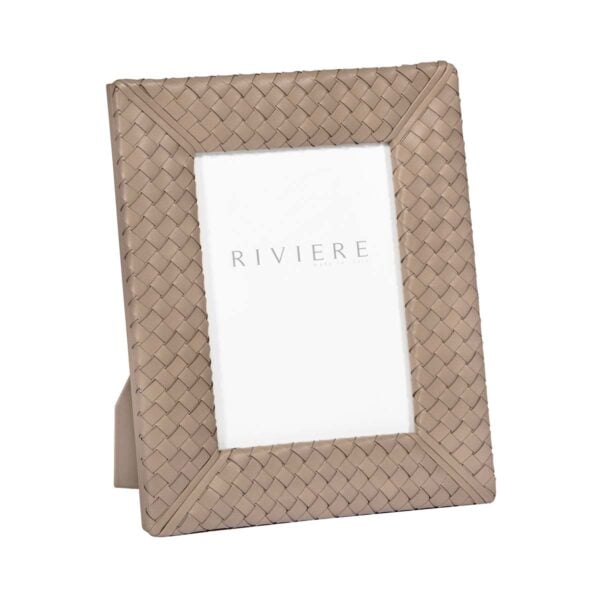Riviere Nora Leather Picture Frame | Kneen & Co