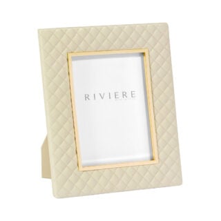 Riviere Anita Leather Picture Frame | Kneen & Co