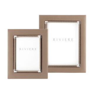 Riviere Thea No. 1 Leather Picture Frame | Kneen & Co