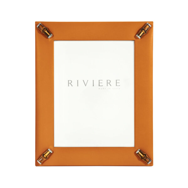 Riviere Frida Leather Picture Frame | Kneen & Co