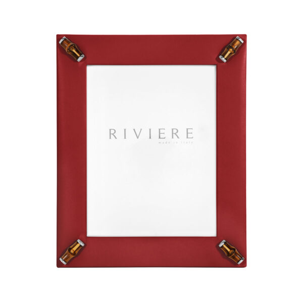 Riviere Frida Leather Picture Frame | Kneen & Co
