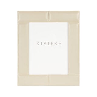 Riviere Eva Classic Leather Picture Frame | Kneen & Co