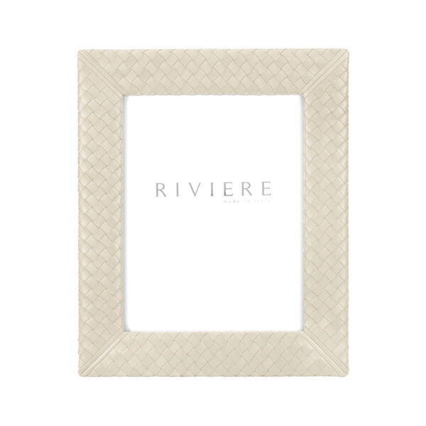 Riviere Nora Leather Picture Frame | Kneen & Co