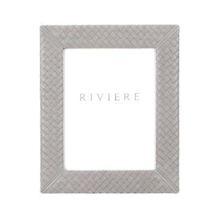 Riviere Nora Leather Picture Frame | Kneen & Co