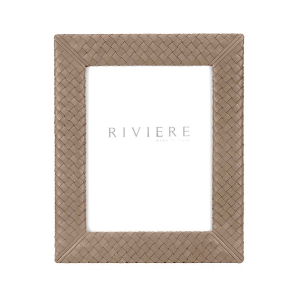 Riviere Nora Leather Picture Frame | Kneen & Co
