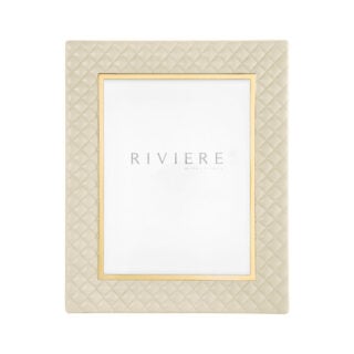 Riviere Anita Leather Picture Frame | Kneen & Co