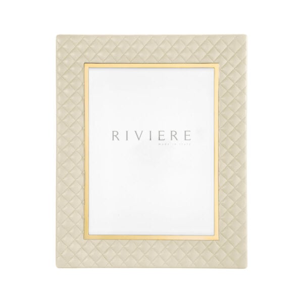 Riviere Anita Leather Picture Frame | Kneen & Co