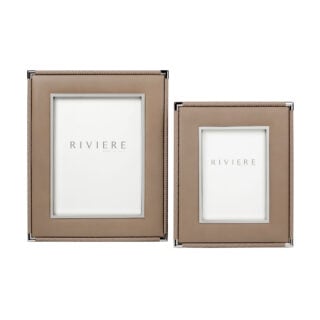 Riviere Thea No. 2 Leather Picture Frame | Kneen & Co