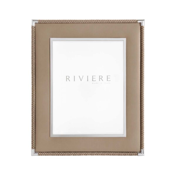 GB-Riviere-F3-SC-EX-PictureFrame-LeatherBraidedTrims-CUTOUT-TAUPE-1200x1200-100KB Riviere Thea No. 2 Leather Picture Frame | Kneen & Co