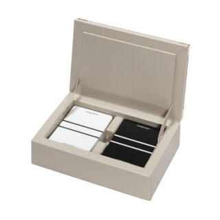 Riviere Thea Leather Playing Card Set | Kneen & Co