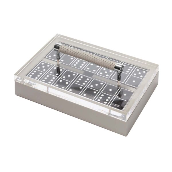 GB-Riviere-GBDM1-P-Diana-DominoGame-SetDetail-CHROME-GREY-CUTOUT01-1200x1200-100KB Riviere Diana Leather Domino Set | Kneen & Co