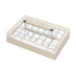 Riviere Diana Leather Domino Set | Kneen & Co