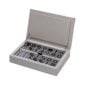 Riviere Thea Leather Domino Set | Kneen & Co