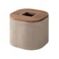 Riviere Dama Leather Tissue Holder | Kneen & Co