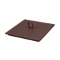 Riviere Ivo Leather Waste Bin Lid & Co