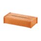 Riviere Elba Handwoven Leather Tissue Holder | Kneen & Co