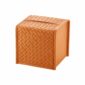Riviere Elba Handwoven Leather Tissue Holder | Kneen & Co
