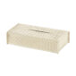 Riviere Elba Handwoven Leather Tissue Holder | Kneen & Co