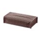 Riviere Elba Handwoven Leather Tissue Holder | Kneen & Co