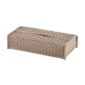 Riviere Elba Handwoven Leather Tissue Holder | Kneen & Co