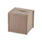 Riviere Elba Handwoven Leather Tissue Holder | Kneen & Co
