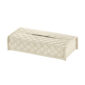 Riviere Elba Diamonds Leather Tissue Holder | Kneen & Co