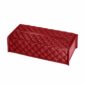 Riviere Elba Diamonds Leather Tissue Holder | Kneen & Co