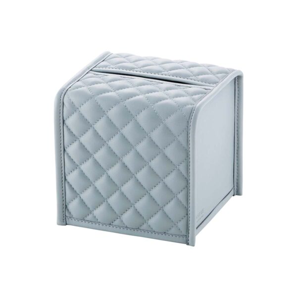 GB-Riviere-PC-PT-sq-Elba-Diamonds-Sqr-Tissue-Holder-QuiltedPadded-AZURE-CUTOUT01-1200x1200-100KB Riviere Elba Diamonds Leather Tissue Holder | Kneen & Co
