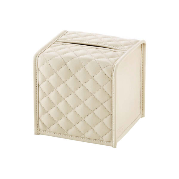 GB-Riviere-PC-PT-sq-Elba-Diamonds-Sqr-Tissue-Holder-QuiltedPadded-IVORY-CUTOUT01-1200x1200-100KB Riviere Elba Diamonds Leather Tissue Holder | Kneen & Co