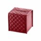 Riviere Elba Diamonds Leather Tissue Holder | Kneen & Co