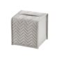 Riviere Elba Herringbone Leather Tissue Holder | Kneen & Co