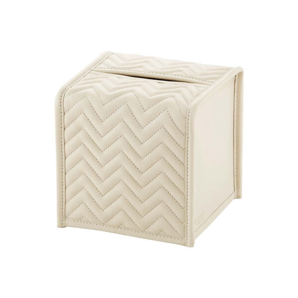 GB-Riviere-PC-TS-sq-Elba-HerringboneRectangular-TissueHolder-IVORY-CUTOUT01-1200x1200-100KB Riviere Elba Herringbone Leather Tissue Holder | Kneen & Co