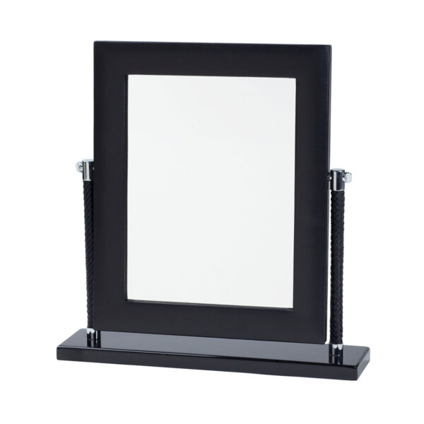 Riviere Vieste Leather Mirror | Kneen & Co
