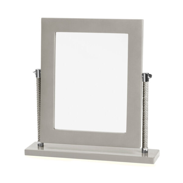 Riviere Vieste Leather Mirror | Kneen & Co
