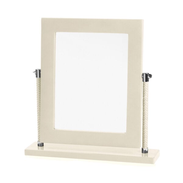 Riviere Vieste Leather Mirror | Kneen & Co