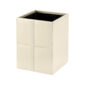 Riviere Ivo Classic Leather Waste Bin | Kneen & Co