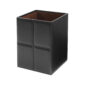 Riviere Ivo Classic Leather Waste Bin | Kneen & Co