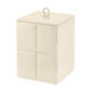 Riviere Ivo Classic Leather Waste Bin | Kneen & Co