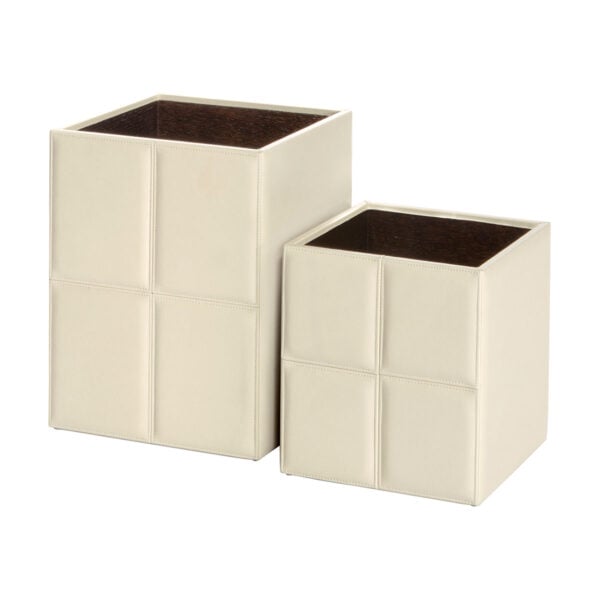 GB-Riviere-WB-IM-lg-WB-IM-sm-Ivo-ClassicBinWaste-BasketSQR-StitchedPadded-LG-SM-IVORY-CUTOUT01-1200x1200-100KB Riviere Ivo Classic Leather Waste Bin | Kneen & Co