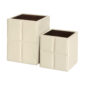 Riviere Ivo Classic Leather Waste Bin | Kneen & Co