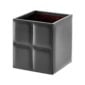 Riviere Ivo Classic Leather Waste Bin | Kneen & Co
