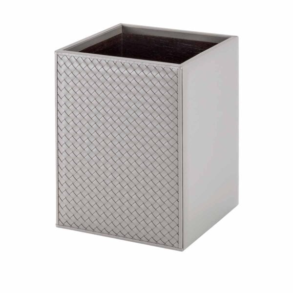GB-Riviere-WB-INT-lg-Ivo-HandwovenBin-LG-GREY-CUTOUT01-1200x1200-100KB Riviere Ivo Handwoven Leather Waste Bin | Kneen & Co
