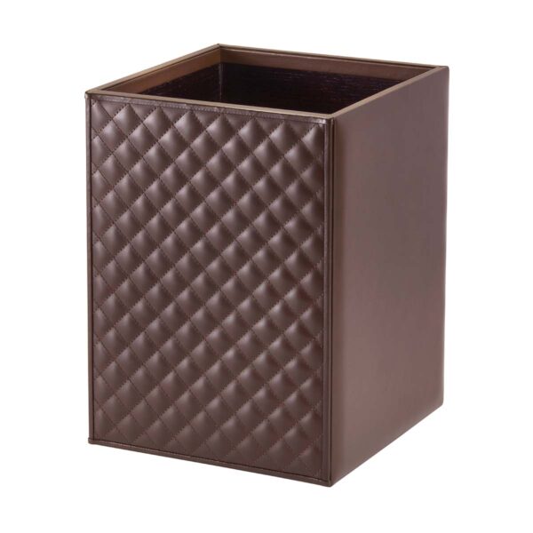 GB-Riviere-WB-PT-LGWaste-Basket-Quilted-Leather-LG-OPEN-CUTOUT-MOKA-1200x1200-100KB Riviere Ivo Diamonds Leather Waste Bin | Kneen & Co