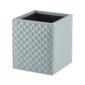 Riviere Ivo Diamonds Leather Waste Bin | Kneen & Co