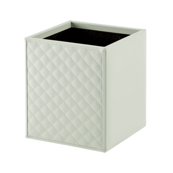 GB-Riviere-WB-PT-sm-Ivo-ClassicBinWaste-BasketSQR-quiltedPadded-SM-IVORY-CUTOUT01-1200x1200-100KB Riviere Ivo Diamonds Leather Waste Bin | Kneen & Co