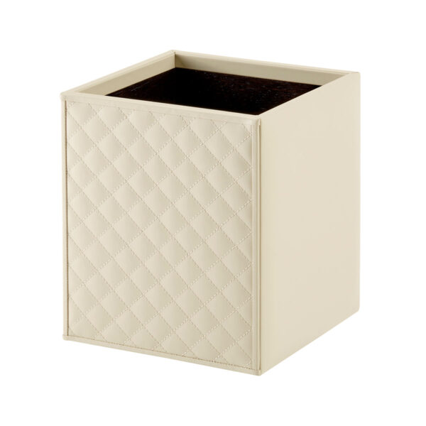GB-Riviere-WB-PT-sm-Ivo-ClassicBinWaste-BasketSQR-quiltedPadded-SM-IVORY-CUTOUT01-copia-1200x1200-100KB Riviere Ivo Diamonds Leather Waste Bin | Kneen & Co