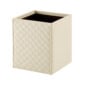 Riviere Ivo Diamonds Leather Waste Bin | Kneen & Co