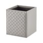 Riviere Ivo Diamonds Leather Waste Bin | Kneen & Co