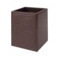 Riviere Ivo Lines Leather Waste Bin | Kneen & Co