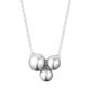 Georg Jensen Moonlight Grapes Pendant Necklace in Sterling Silver | Kneen & Co